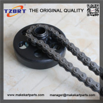 19.05mm bore size clutch and #40/420 chain for karting