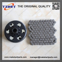 Go kart clutch with 10 tooth 3/4