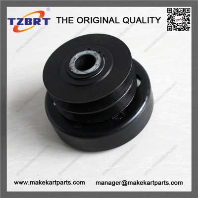 double belt clutch pulley for go kart , A style 2 belt clutch 3/4