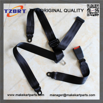 3 Three Point Seat Belt is Easy To Install And Go Kart Use