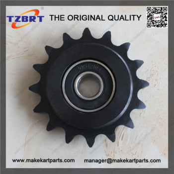Transmission Parts 16T Sprocket With 6201 2RS Bearing Assembly