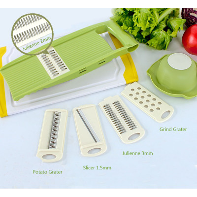 Lekoch Kitchen Mandoline Slicer with four usage