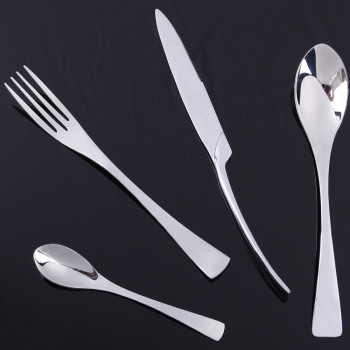 LEKOCH-4PCS Vogue Series Silvery Flatware