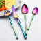 4pcs Azure Dragon Rainbow Cutlery Set
