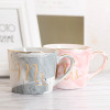 Lekoch Pink Ceramic Couple Mug With Handgrip