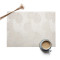 Lekoch Silvery Placemat Waterproof PVC Dining Table Mat
