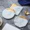 Lekoch 4 PCS Marble Ceramic Placemat Coffee Mats Mug Pads