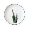 Lekoch Nordic Style Plate Ceramic Dinner Plates 8 inches--Leaf D