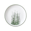 Lekoch Nordic Style Plate Ceramic Dinner Plates 8 inches--Leaf C