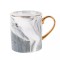 Lekoch Gold Blue Ceramic Mug Coffee Cup Milk Cups