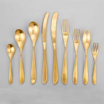 Lekoch Gold Stainless Steel Cutlery Set Wholesale