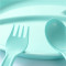 Lekoch biological kids blue baby dinnerware