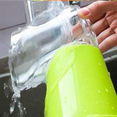 LEKOCH  Mandoline Slicer With 3 Round Stainless Steel Blades Green