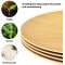 Lekoch Eco Friendly Bamboo Fiber Dinnerware Set Dinner Plates 4pcs
