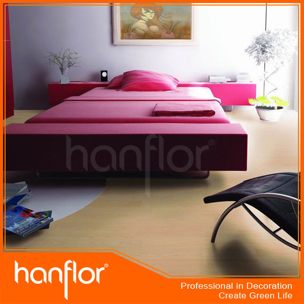 Utilisation intérieure bois pas cher planche de vinyle de plancher