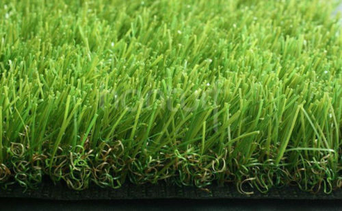 Natural grueso de jardinería verde césped de hierba Artificial para jardinería uso