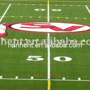 Excelente sintético campo de futebol turf