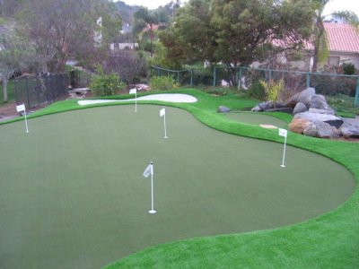 Synthétique putting green herbe pour golf