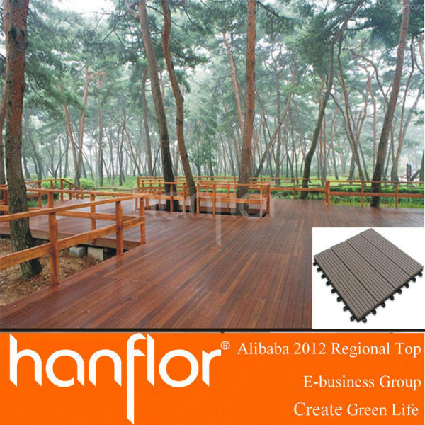 Hdpe o assoalho WPC ( wood plastic composite )