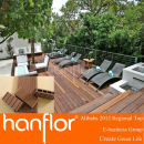 A prueba de agua y Anti UV exterior WPC Decking precio