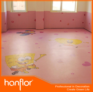 Vinil colorido pvc rolo piso para finalidade comercial