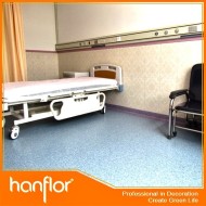 Vente chaude hôpital PVC éponge plancher revêtements intérieure rouleau 72 " 79 "