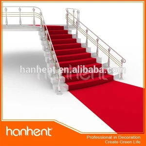 Tapete vermelho para sala de recepção