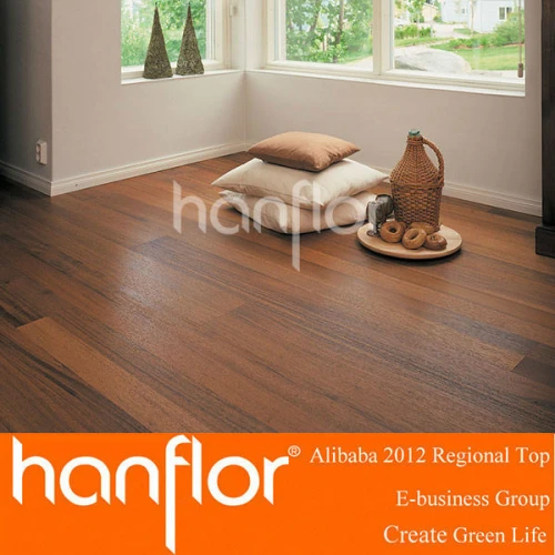 Profunda registrados em relevo piso laminado