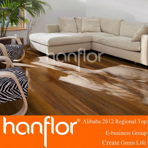 Profunda registrados em relevo piso laminado