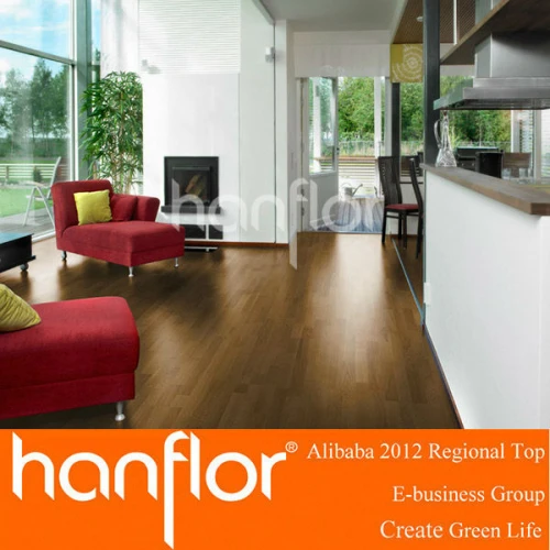 Profunda registrados em relevo piso laminado
