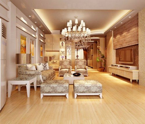 Design clássico piso laminado