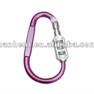 Rosa projeto do anel bagagem keyless bloqueio