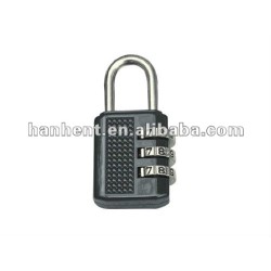 Noir 3 cadran safe serrure à combinaison