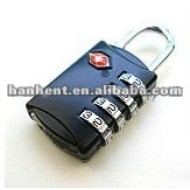 Haute sécurité 3 dial bagages cadenas tsa