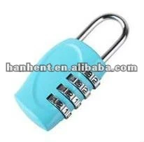 Tsa moda hot bule combinação lock para bagagem
