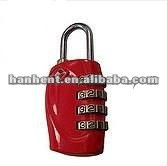 Tsa rouge mini personnalisé bagages serrure