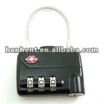 Tsa adorável mini bag fechamento de combinação