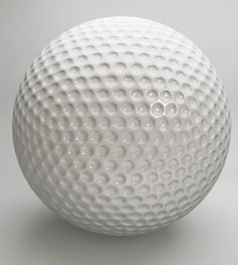 Padrão bola de golfe de qualidade