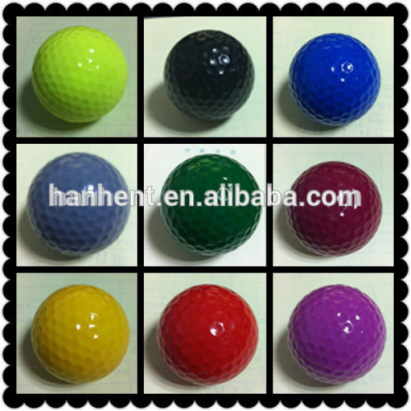 Colorido exercício bolas de golfe