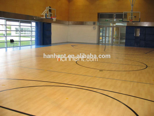 Alta calidad del vinilo del PVC sports flooring para gimnasio