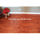 Easy clean interclocking suelo de pvc con red de madera