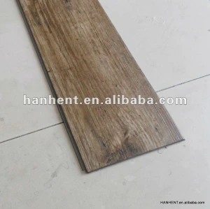 Madeira em relevo vinil clique piso