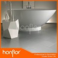 Graciosa PVC pedra telhas de vinil com tamanho padrão e diferentes opções de cores
