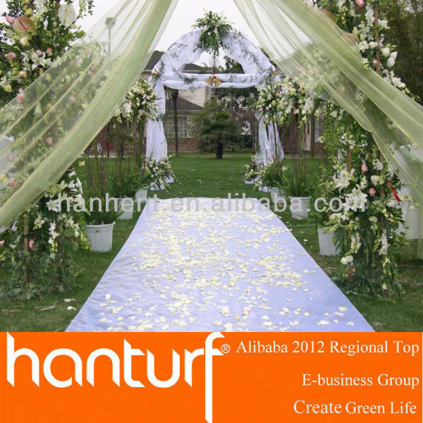 Casamento ao ar livre do relvado falso / LOOK LIKE grama NATURAL
