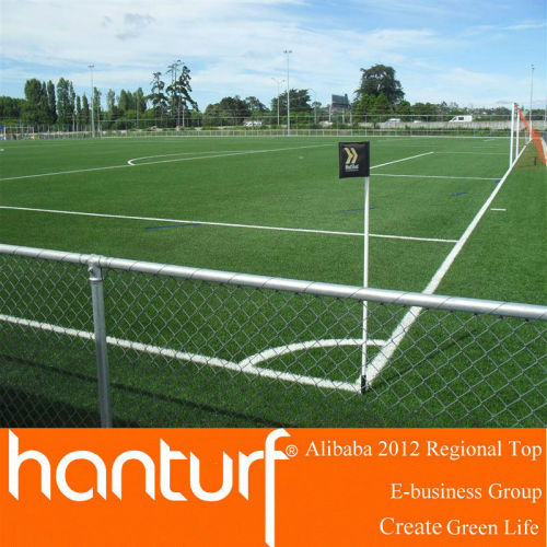 Suave e segura futebol grama artificial 40 - 60 mm feito em Zhejiang