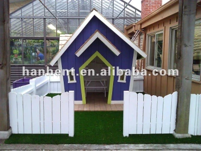 Turf grama em torno da casa