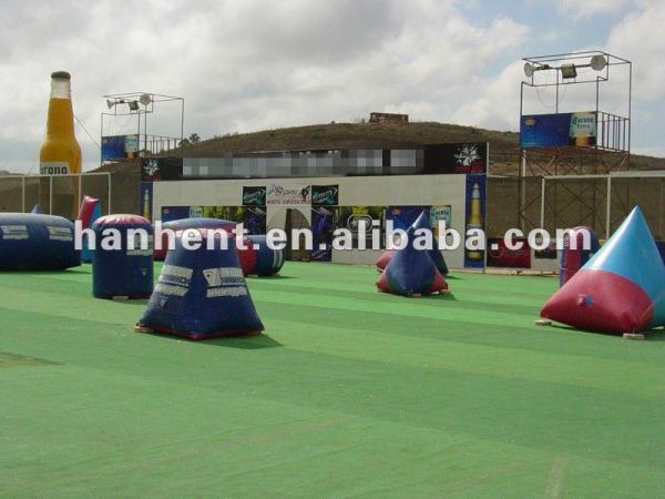 Caliente! Paintball sintético de colores alfombra de césped