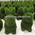 Promotion de noël herbe lapin de fibers décoration