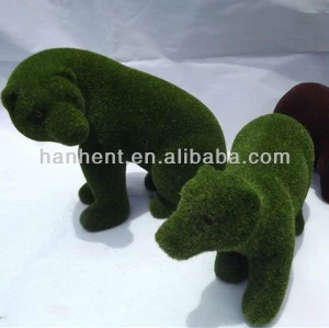 Grama Artificial jardim decorativo animais coelho