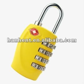 Viajes tsa cerradura de combinación HTL330 amarillo